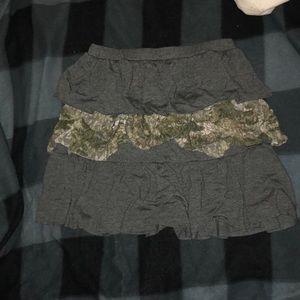 Camouflage skirt